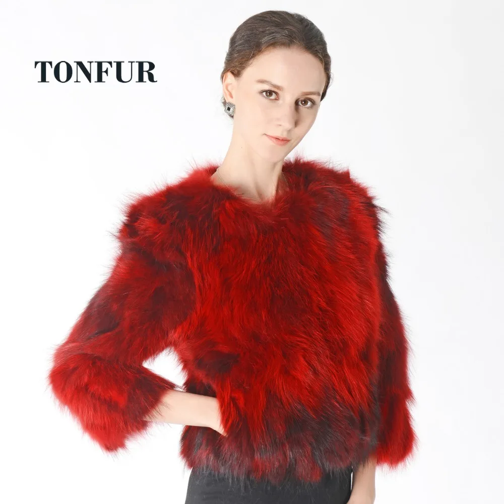 Real Luxury Fox Fur Coat For Women Winter Brand Top Rated style Natural Genuine HP523 | Женская одежда