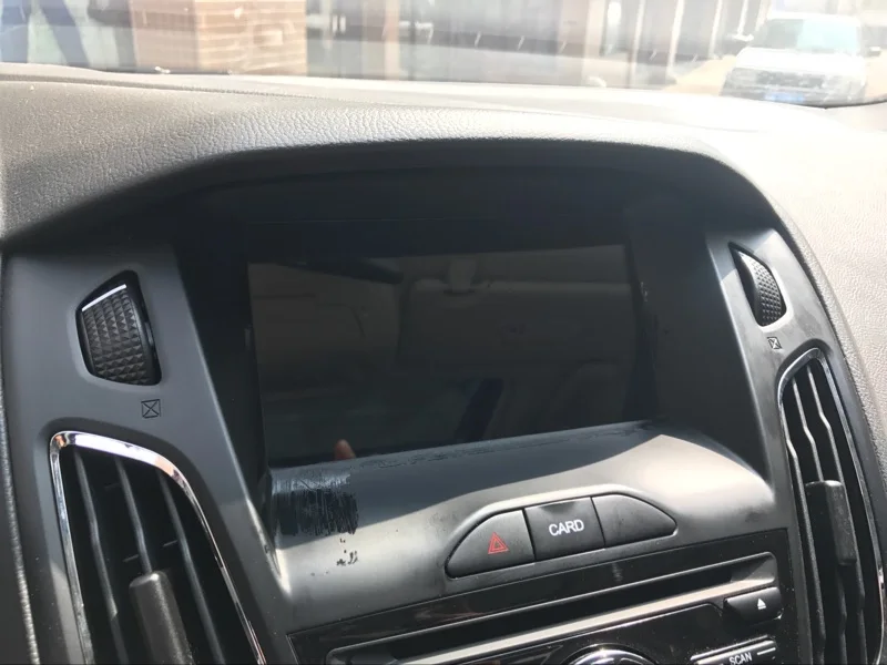 Автомобильная защитная пленка из закаленного стекла стикер для DVD GPS Авторадио