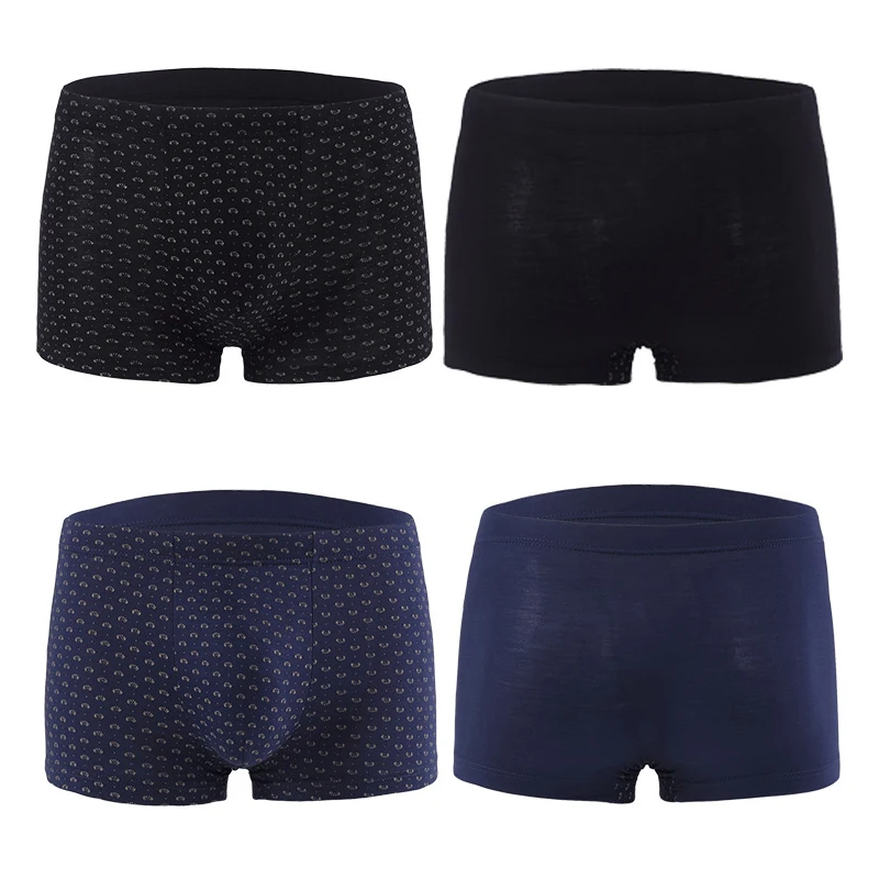Шорты боксеры мужские с принтом хлопок плавки слаксы нижнее белье домашнее