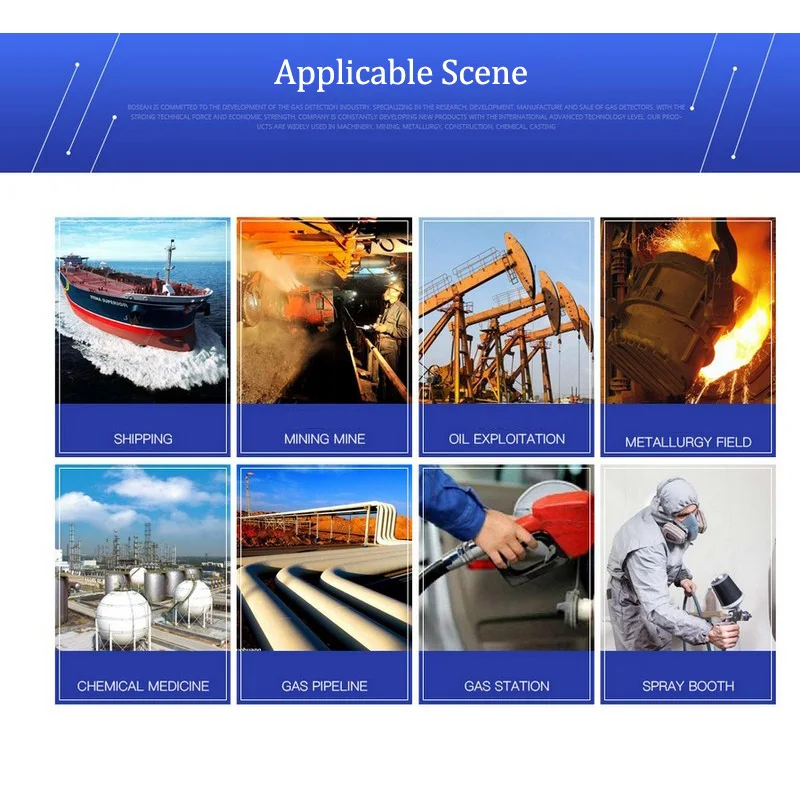 Детектор газа хлора Cl2 детектор утечки со звуком светильник и сигнализацией