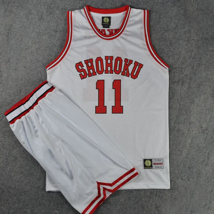KAKUTA SAKURAGI KAEDE RUKAWA ISHII SASAOKA KUWATA Haruko Akagi костюмы для косплея SLAM DUNK Shohoku Ретро