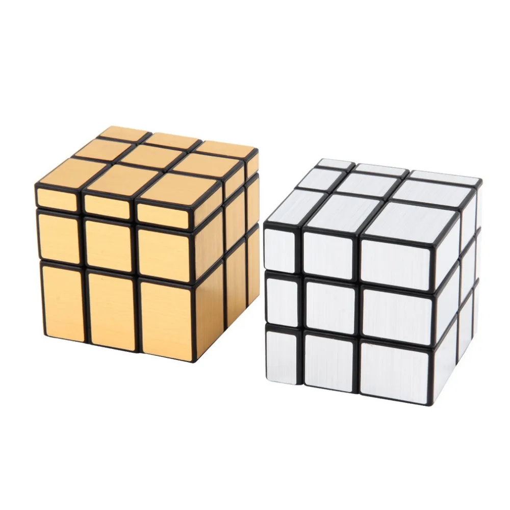 3x3x3 кубика зеркальные кубики с серебряным литым покрытием блестящая головоломка