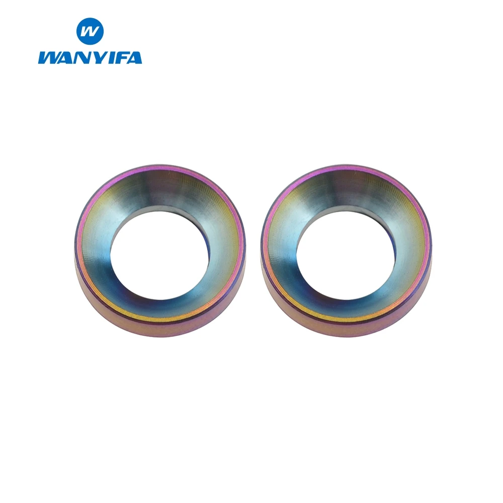 Wanyifa M6 Titanium Multiple Color Concave Washer Convex Screw Bolts Pack of 2 | Обустройство дома