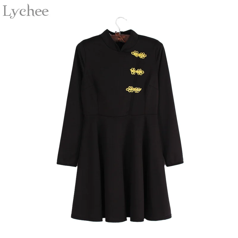 Элегантное Сексуальное Женское традиционное китайское платье Ципао Lychee с