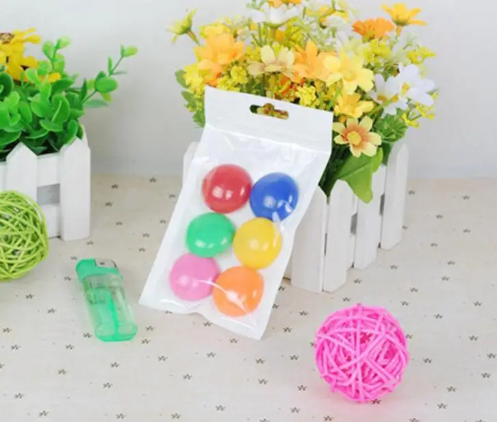 100 шт прозрачный самозакрывающийся пластиковый пакет на молнии для розничной