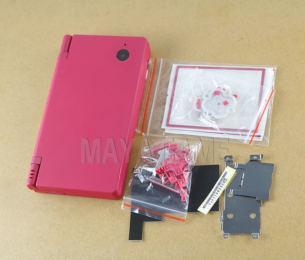 10 компл./лот Для Nintendo DSi Замена Полный Корпус крышка чехол с кнопка заменитель для