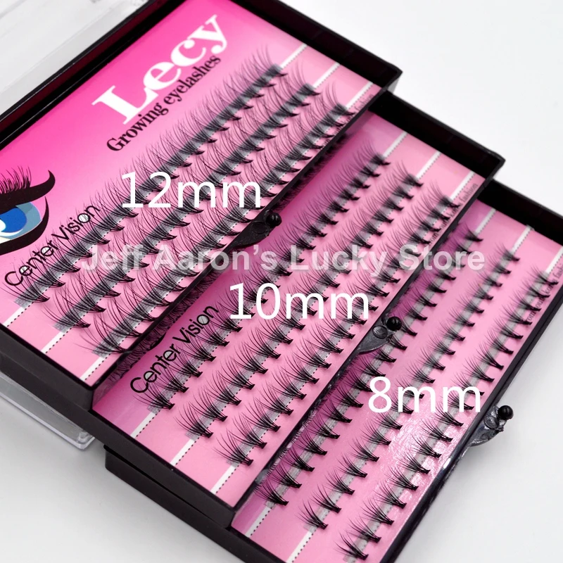 1 коробка натуральные длинные Индивидуальные Накладные ресницы для наращивания