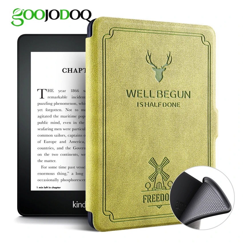 Чехол Kindle Paperwhite 2 3 чехол из искусственной кожи с магнитной застежкой мягкий ТПУ