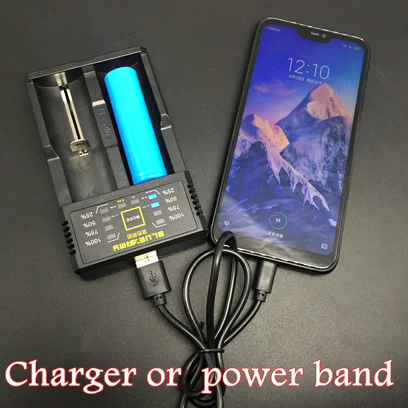 Новинка зарядное устройство N1 N2 Plus 18650 Li Ion для 14500 16340 26650 AAA AA Smart USB выход функция
