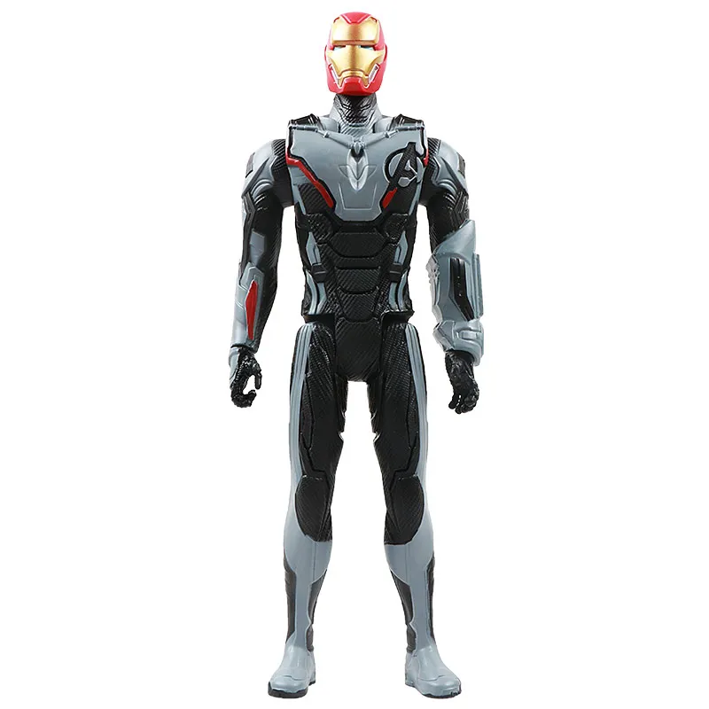 New iron no box 30 см Marvel Мстители эндшпиль танос Человек-паук Халк Железный человек Капитан Америка Тор Росомаха Веном Фигурка Игрушки Кукла Детская - Цвет: New iron no box