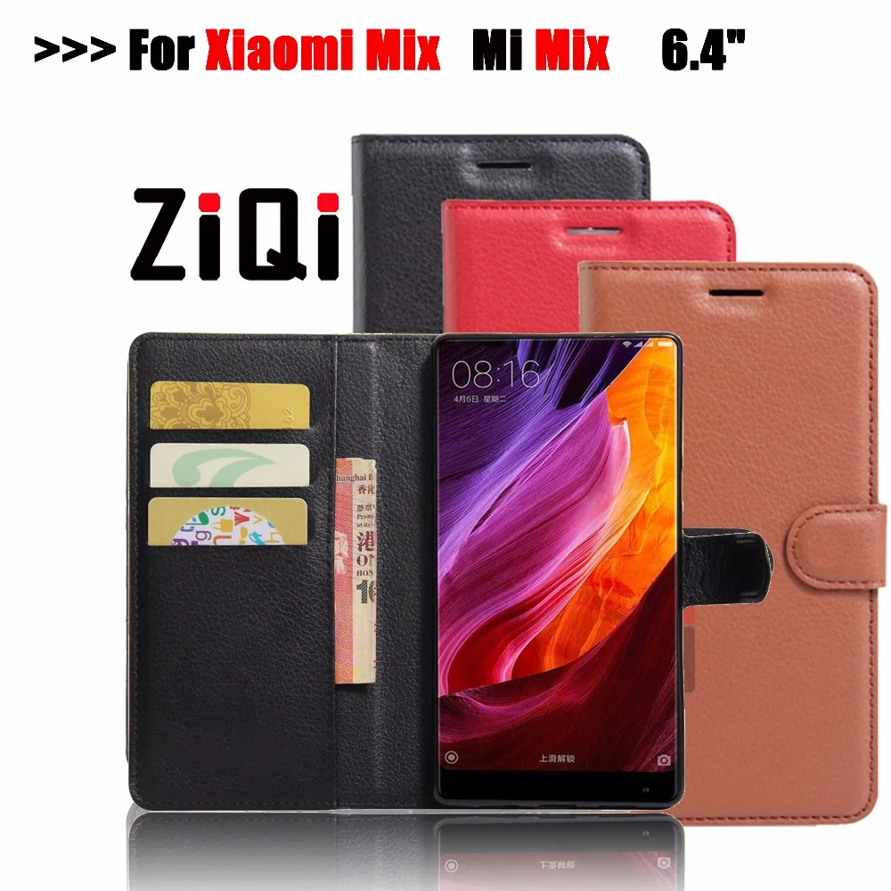 Ziqi кожаный чехол для Xiaomi mi x 6 4 &quotоткидной Чехол Кошелек Funda Мягкий силиконовый