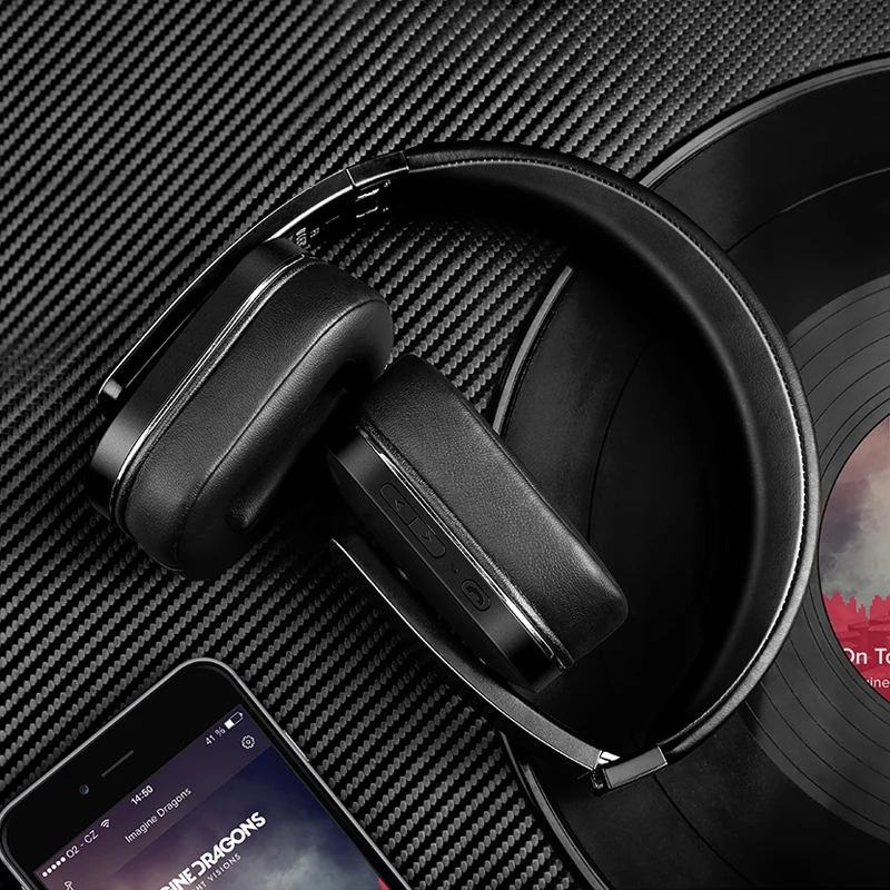 Picun F9 Active Шум отмена Беспроводной наушники Bluetooth гарнитура с микрофоном APTX для Iphone