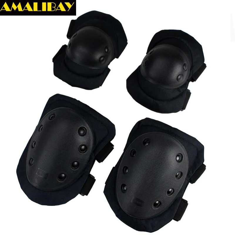 4 шт./лот локоть наколенники баскетбол колено протектор Катание на коньках