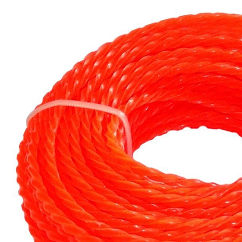 15M*3MM Nylon Strimmer Line Grass Brushcutter Cord Trimmer Replacement Spool Garden Cutter Part | Инструменты
