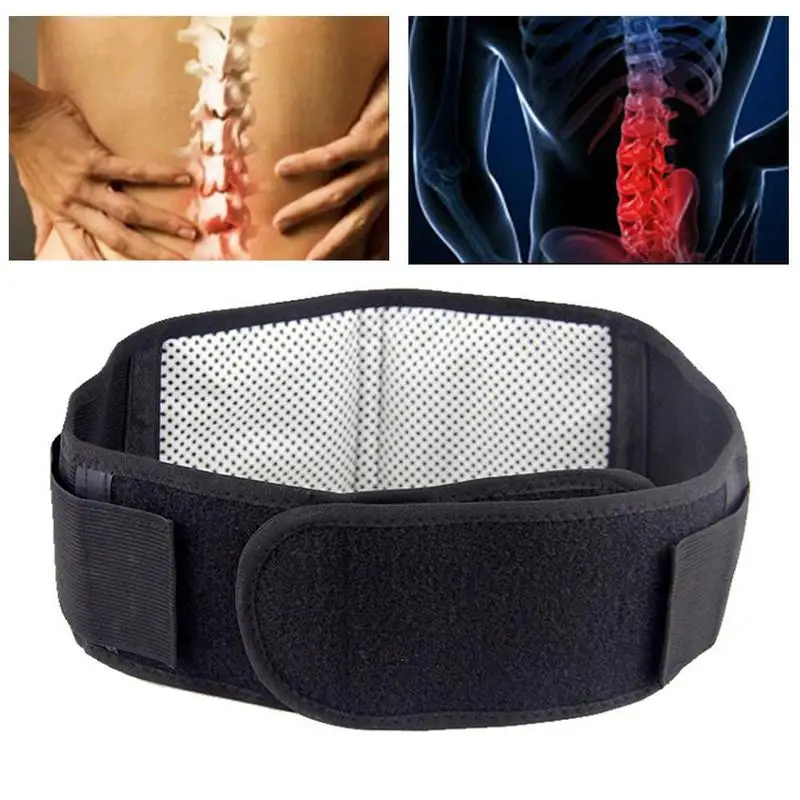 Adjustable Waist Tourmaline Self heating Magnetic Therapy Back Support Belt Lumbar Brace Massage Band Health Care 4 Sizes | Красота и