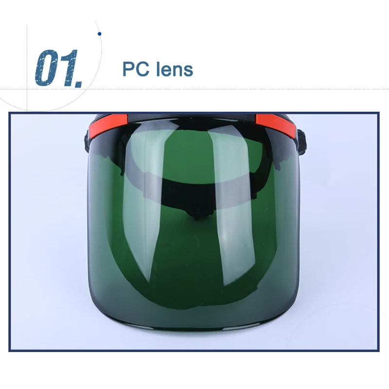 Сварочный шлем прозрачные линзы анти-шок глаз защитный лицевой экран маска UY8 |