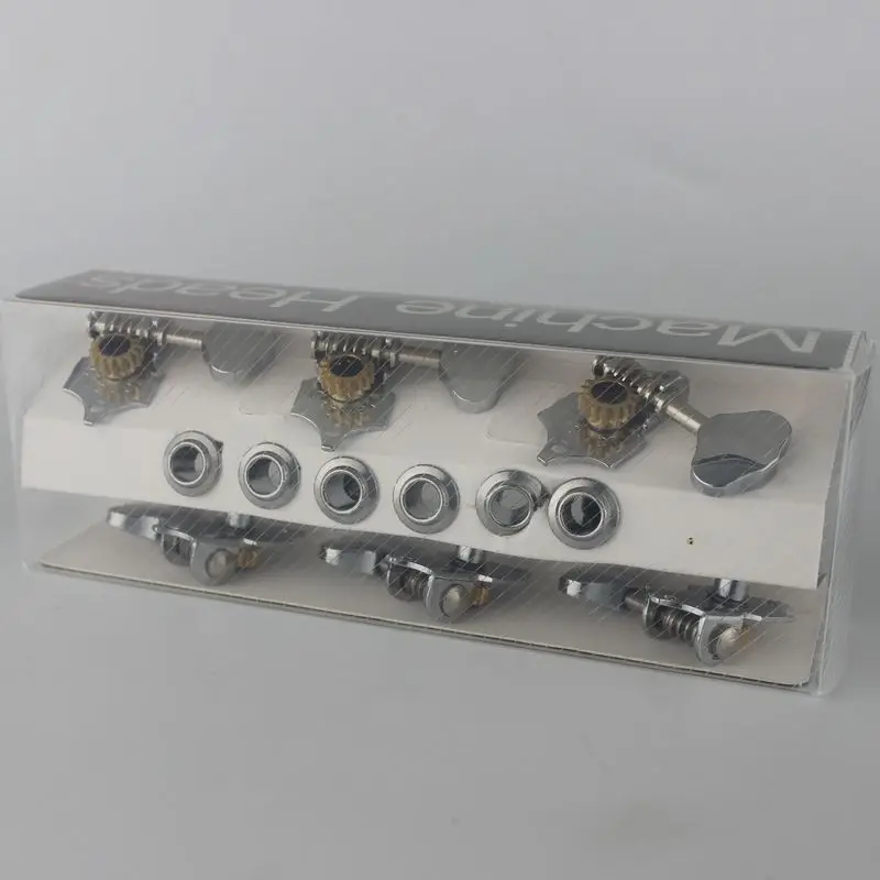 Grover V97 винтажные гитарные головки тюнеры хромовые колышки Сделано в Китае