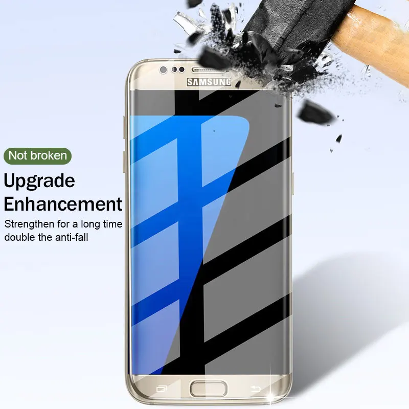 3D изогнутая Защита экрана для Samsung Galaxy S7 Edge закаленное стекло S 7 edge защитное на Glaxy