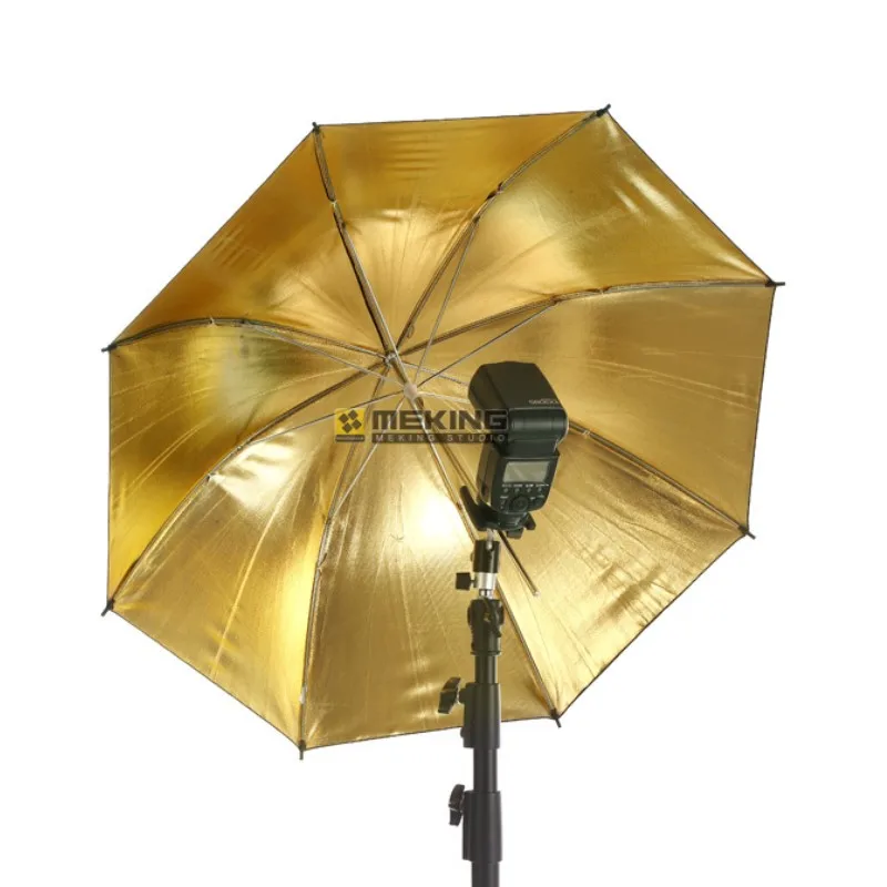 2 шт. зонтичное освещение Meking золотисто черное 84 см/33 дюйма|umbrella softbox|for photographersumbrella