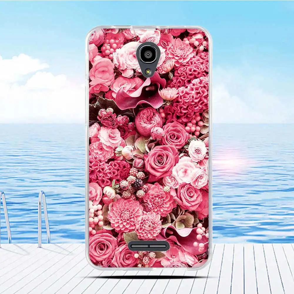 Чехол для Alcatel Pop 4 Plus + 5 &quotOT5056 чехол с 3D рельефным рисунком задняя крышка из ТПУ