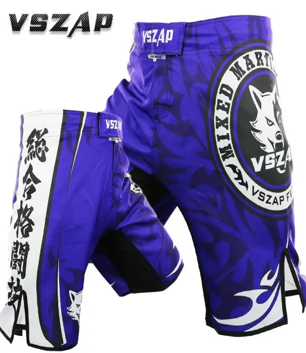 

VSZAP Fight and break gym shorts MMA integrated martial arts Thai boxing running wulin wind sports training.