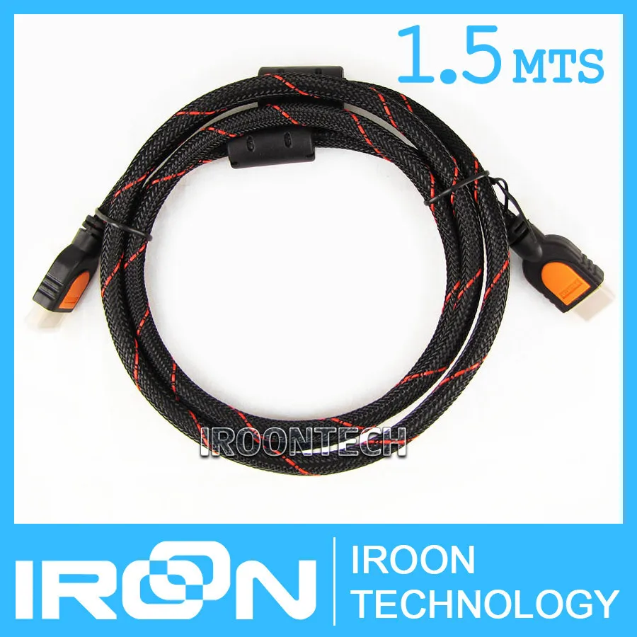 1.5MTS 1 5 м v1.4 кабель HDMI 1080 P видео для Raspberry PI 3 и банан Pi BPI-R2 BPI-M3 BPI-M64 BPI-M2 + Ультра |