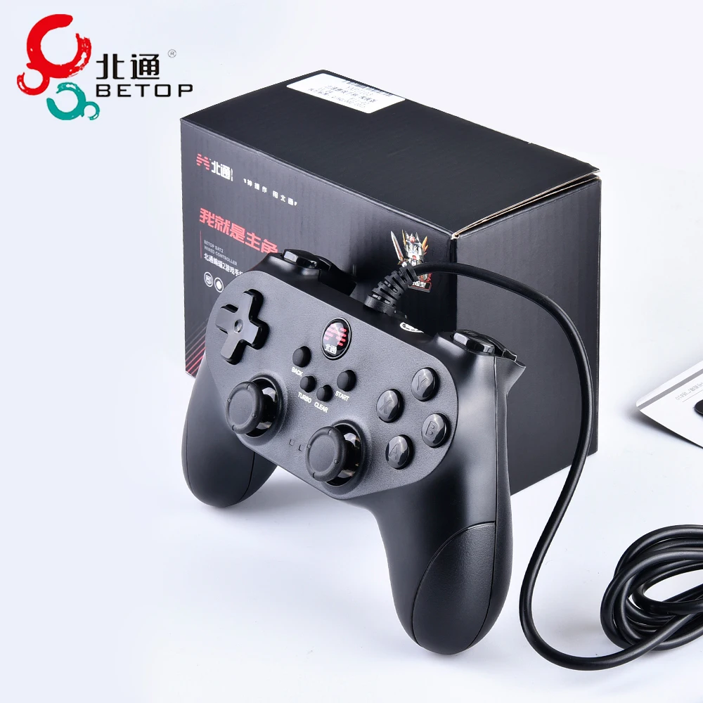 Проводной геймпад BETOP Bat D2E 100% оригинал USB разъем для XBOX 360 Поддержка