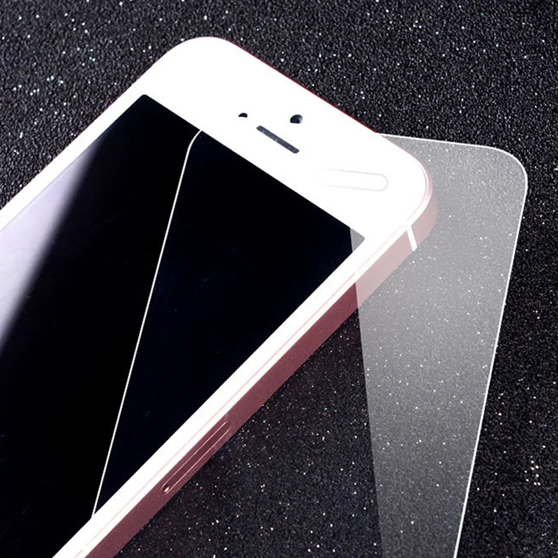 Защитное стекло 9D с защитой от отпечатков пальцев для iPhone 6 защита экрана 7 8 s Plus 4 5
