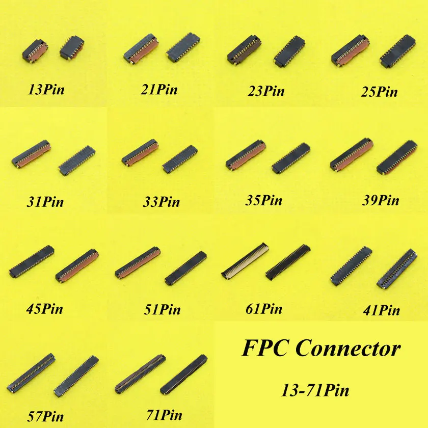 Cltgxdd 14 моделей гнезда соединителя FPC 13 71Pin ЖК дисплей экран разъем порт на