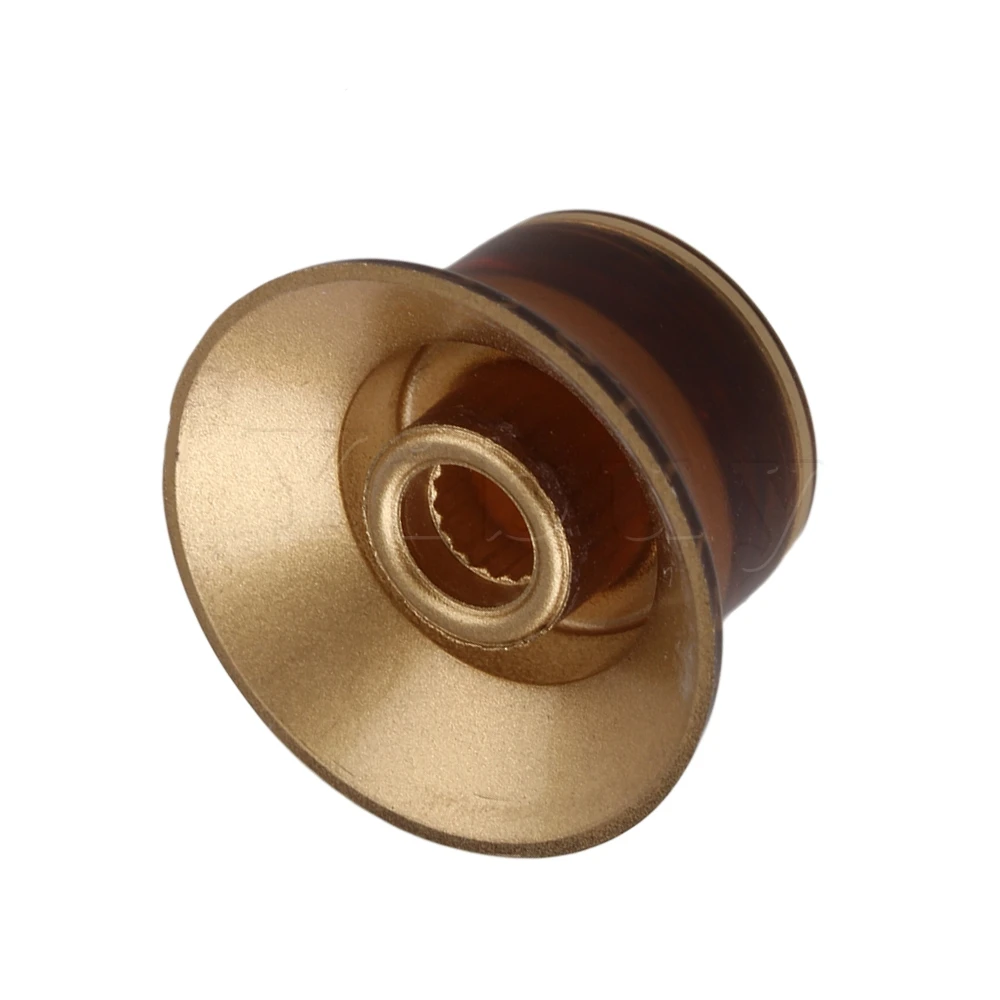 

Yibuy 40Pieces Electric Guitar Volume Tone Control Knob for Guitar Golden