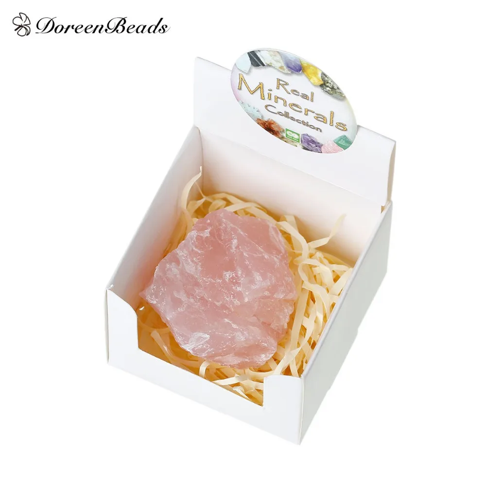 DoreenBeads created gem stone October Birthstone Irregular Lightpink No Hole About 4.5cm x 4.4cm 1 Box(Approx 1PC) | Украшения и