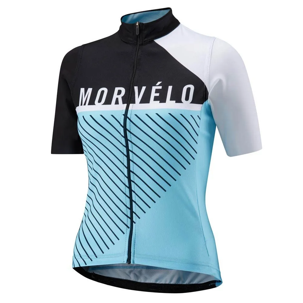 Женская велосипедная рубашка с коротким рукавом Morvelo для езды на велосипеде