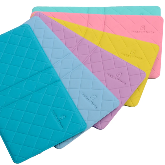 Детский фотоальбом с 36 карманами стильный альбом карамельных цветов для мини Instax