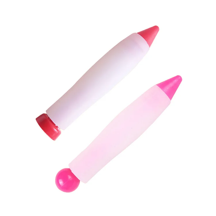 

Silicone Food Writing Pen Cake Decorating Tools for Chocolate Jam Syrup Cream Cookie Icing Piping Pastry Nozzles
