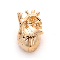 cute heart shape lapel pins metal brooch trendy jewelry as gift for doctornurse student medical pin badge women accessories