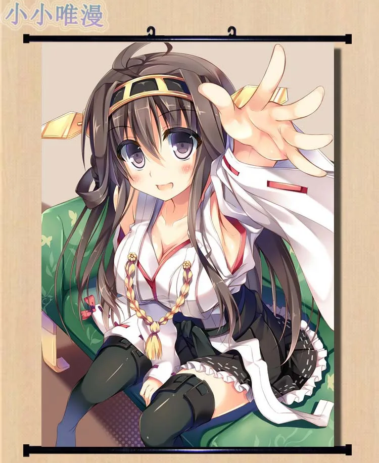 Японские декоративные аниме картинки коллекция Kantai персонажи каньглей