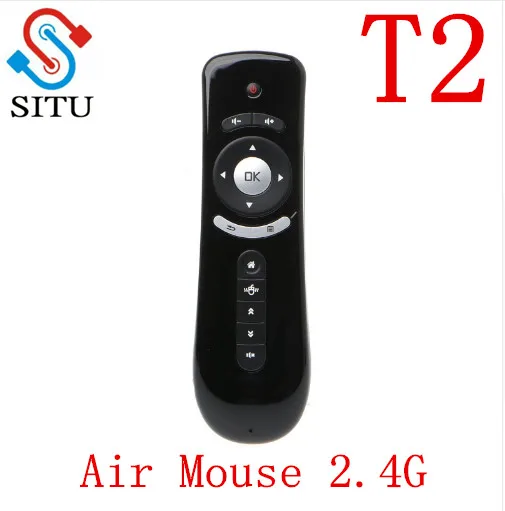 Fly Air Mouse T2 пульт дистанционного управления 2 4 ГГц беспроводной 3D гироскоп ручка
