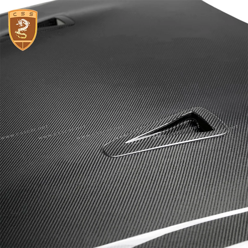 Чехол для капота из настоящего углеродного волокна комплект кузова автомобиля