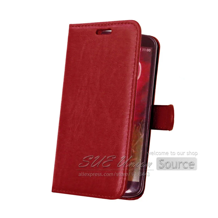 brown Кожаный чехол с откидной крышкой для LG G2 Optimus D801 F320 D802 VS980 F340L LS980 LS980S, кошелек с подставкой, держатель для карт, чехол Fundas Coque - Цвет: brown