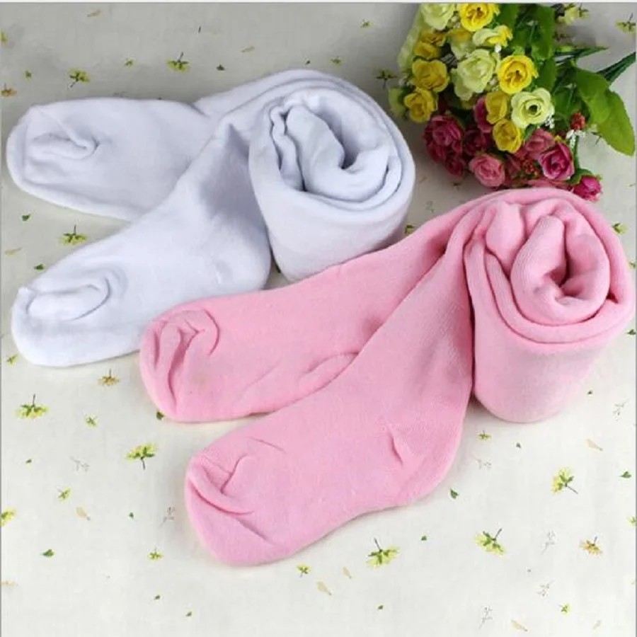 

Free Shipping Winter Baby Girl Kids Toddler Ballet Dance Tights Woolen Pantyhose Solid Thickest Baby Dance Party Footed Tights