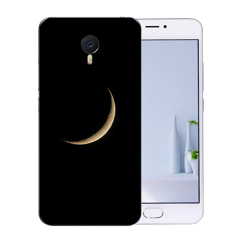 Чехлы для телефонов Meizu M3 Note мягкая задняя крышка с рисунком космический мир Blue