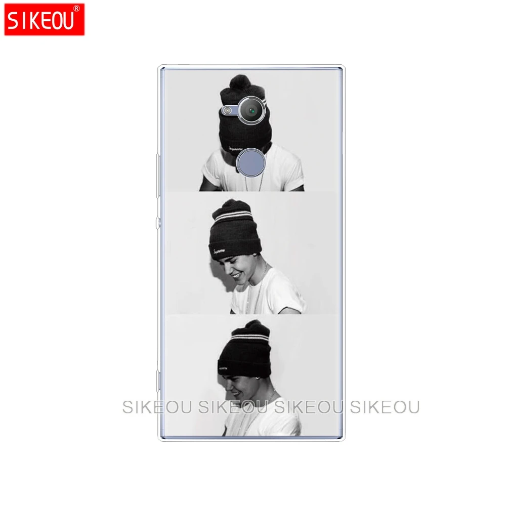 Силиконовый чехол для телефона sony xperia XA1 XA2 ULTRA PLUS L1 L2 XZ1 XZ2 compact XZ PREMIUM justin bieber