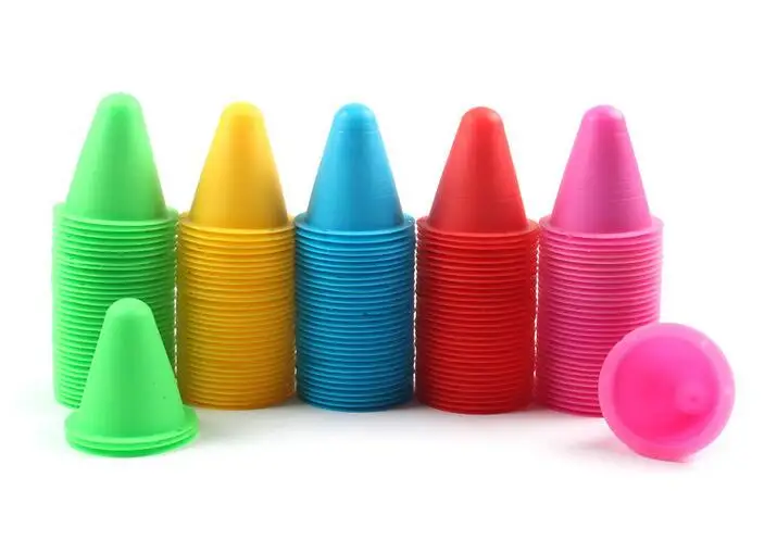 10 шт./лот анти ветер скейт маркер для тренировки маневренности роликовые коньки