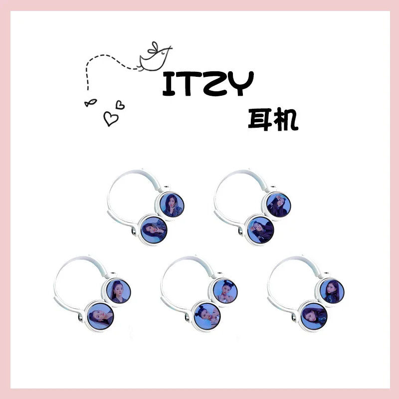 [MYKPOP]ITZY Ear Наушники KPOP гарнитура наушники Fans коллекция SA19042006|Игровые фигурки и