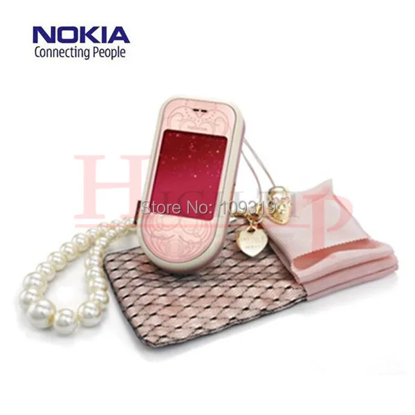 Оригинальный разблокированный сотовый телефон NOKIA 7373 мобильный Bluetooth MP3 камера