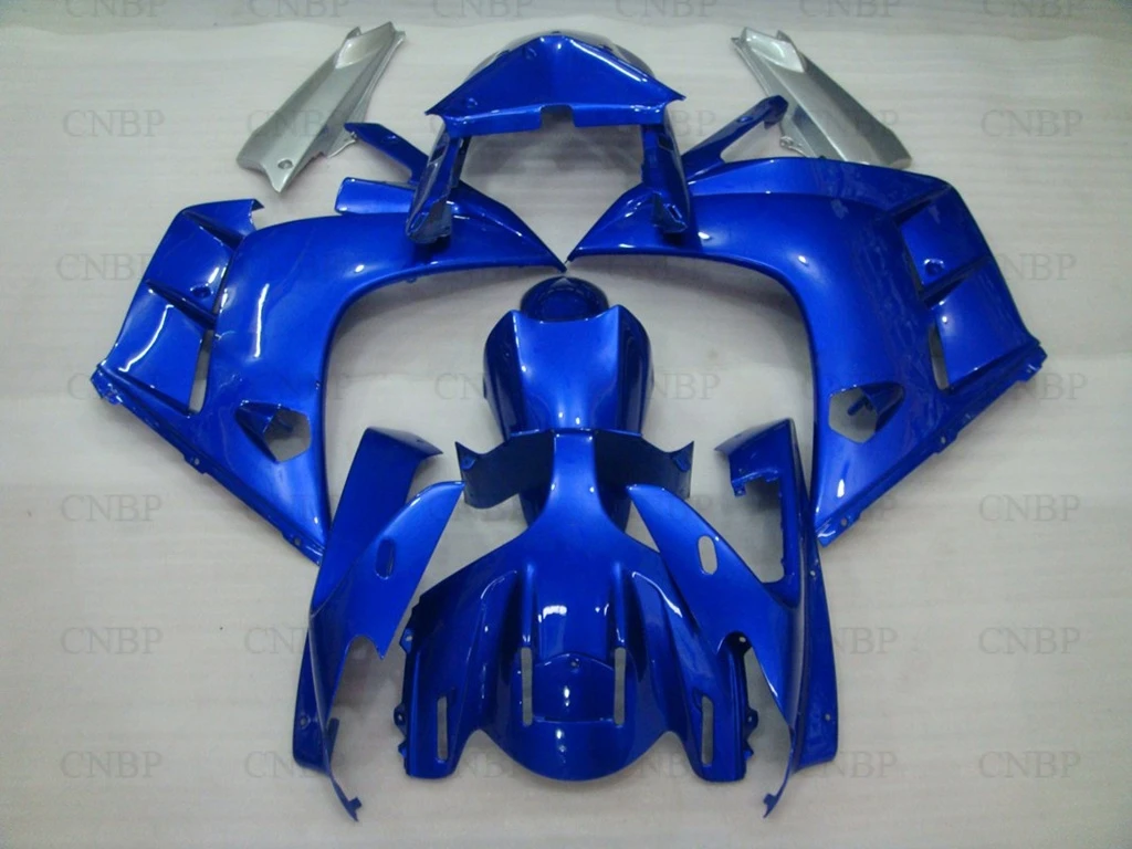 Пластиковые обтекатели для YAMAHA FJR 1300 2003 Abs обтекатель 2004 2002 2006 синий 2003|Полные