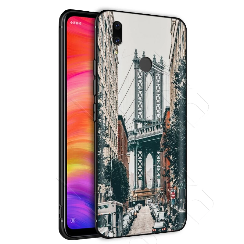 NYC New York City чехол для Xiaomi Redmi Note 8 9 S K30 Pro MI MAX 3 6 SE A1 A2 A3 10 Lite Plus 8A F1 |