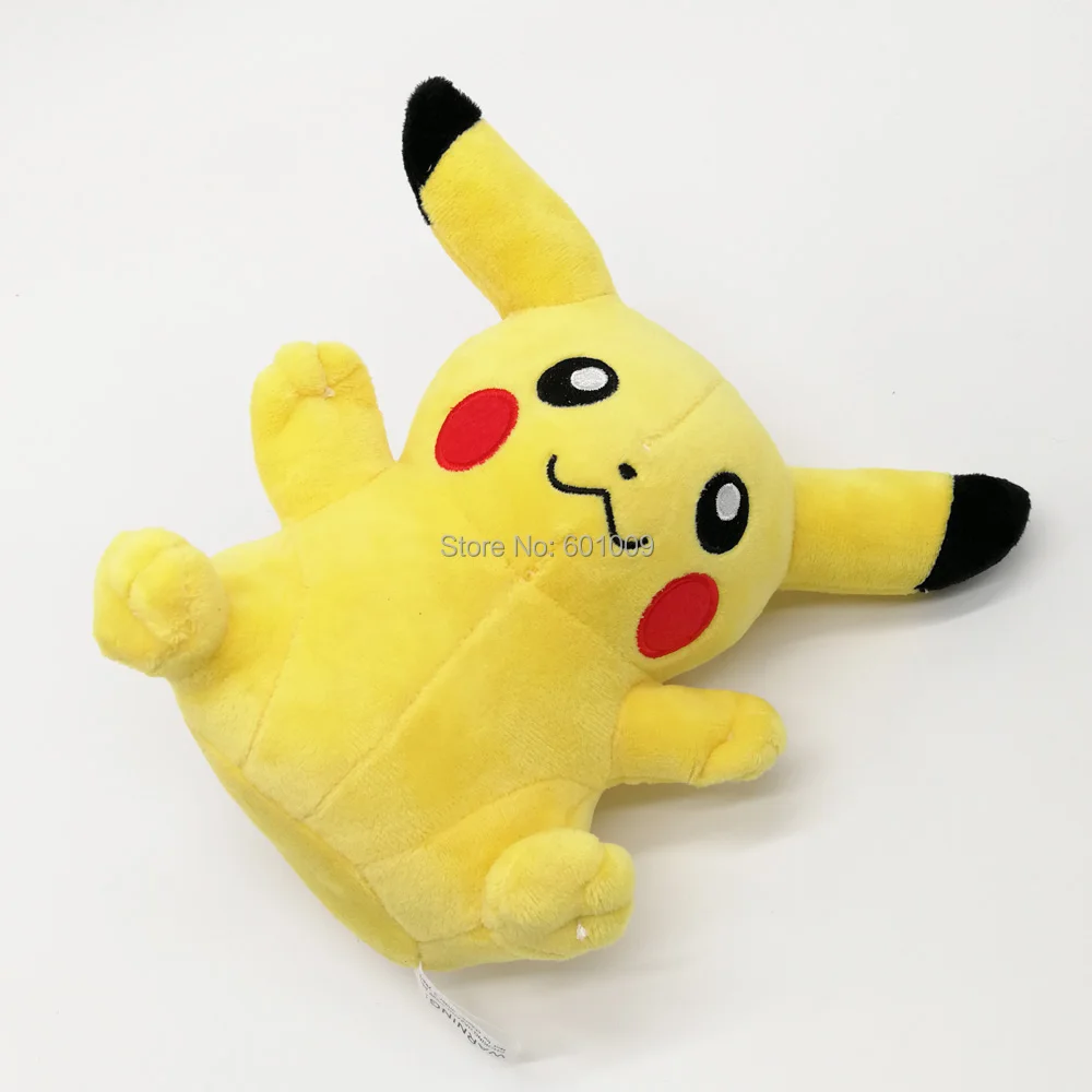 Аниме мультяшные куклы Pika 18 см плюшевая кукла рождественский подарок для ребенка