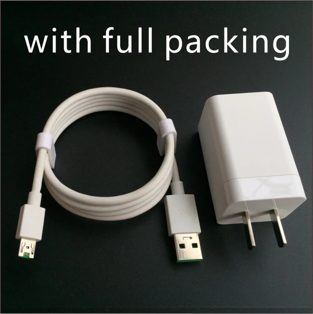 Адаптер + кабель OPPO VOOC AK779 5V4A быстрое зарядное устройство USB 4A MicroUSB для Find 7 N5 R829 R3 A31