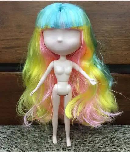 Новинка, кукла Обнаженная, для девочек, игрушки для игр, кукла Blyth Factory, подходит для платья самостоятельно, сделай сам, сменная игрушка BJD, макияж, DIY кукла - Цвет: 3